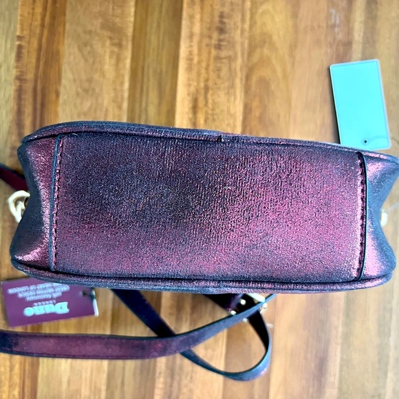Dune London Purple Shimmer Crossbody Purse - Picture 4 of 5